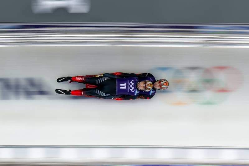 Luge. Olympic Winter Games Milano-Cortina 2026. Day 1. 09.02.2026