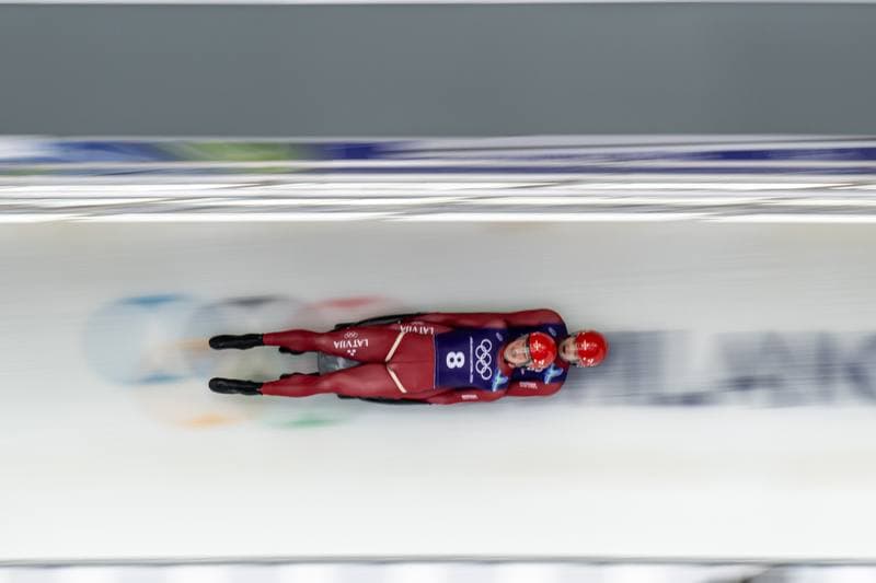 Luge. Olympic Winter Games Milano-Cortina 2026. Day 1. 09.02.2026
