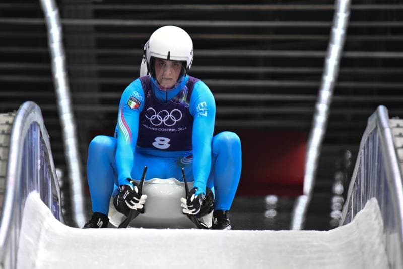 Luge. Olympic Winter Games Milano-Cortina 2026. Day 1. 09.02.2026
