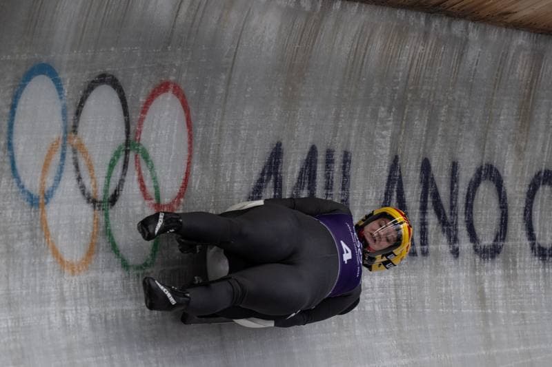 Luge. Olympic Winter Games Milano-Cortina 2026. Day 1. 09.02.2026