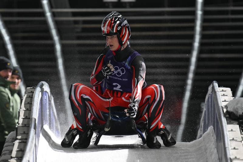 Luge. Olympic Winter Games Milano-Cortina 2026. Day 1. 09.02.2026