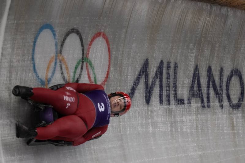 Luge. Olympic Winter Games Milano-Cortina 2026. Day 1. 09.02.2026