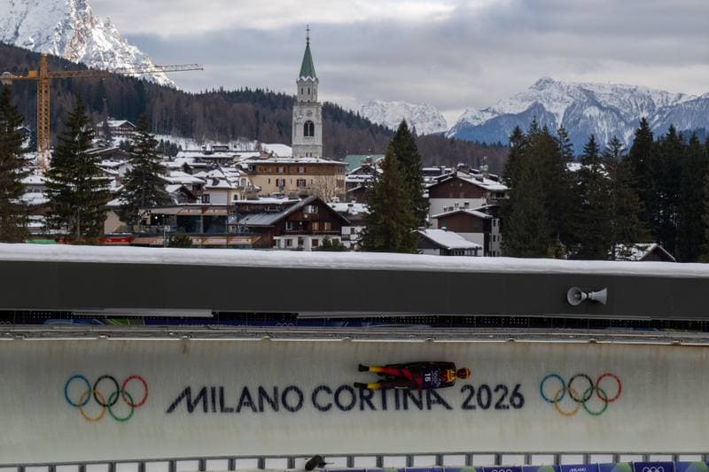 Luge. Olympic Winter Games Milano-Cortina 2026. Day 1. 09.02.2026