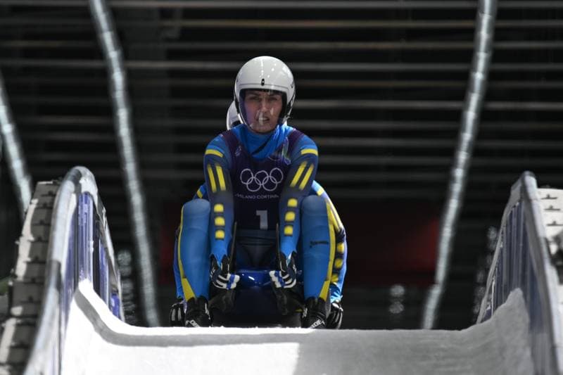 Luge. Olympic Winter Games Milano-Cortina 2026. Day 1. 09.02.2026