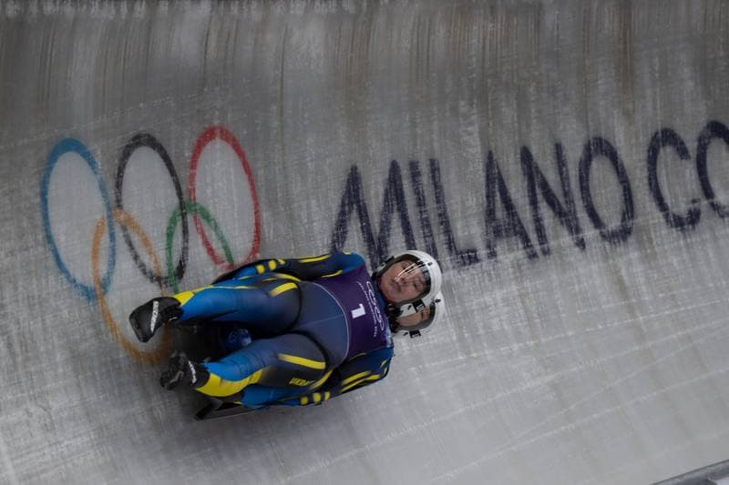 Luge. Olympic Winter Games Milano-Cortina 2026. Day 1. 09.02.2026