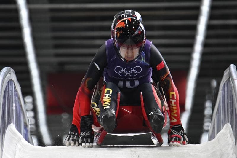 Luge. Olympic Winter Games Milano-Cortina 2026. Day 1. 09.02.2026