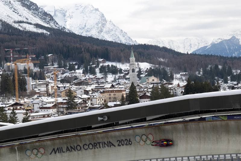 Luge. Olympic Winter Games Milano-Cortina 2026. Day 1. 09.02.2026