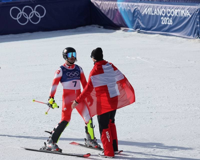 Alpine Skiing. Milano Cortina 2026 Olympic Winter Games. Men's Team Combined. 08.02.2026