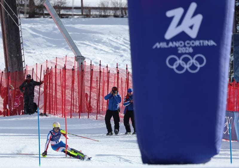 Alpine Skiing. Milano Cortina 2026 Olympic Winter Games. Men's Team Combined. 08.02.2026