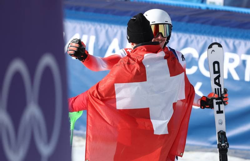Alpine Skiing. Milano Cortina 2026 Olympic Winter Games. Men's Team Combined. 08.02.2026