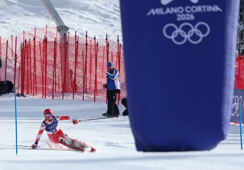 Alpine Skiing. Milano Cortina 2026 Olympic Winter Games. Men's Team Combined. 08.02.2026
