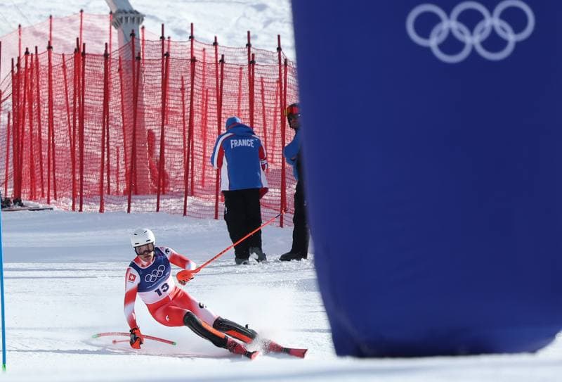 Alpine Skiing. Milano Cortina 2026 Olympic Winter Games. Men's Team Combined. 08.02.2026