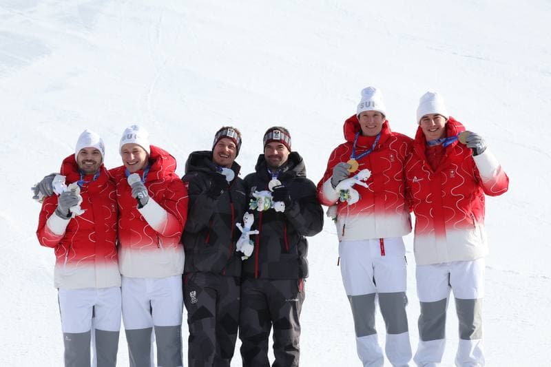 Alpine Skiing. Milano Cortina 2026 Olympic Winter Games. Men's Team Combined. 08.02.2026