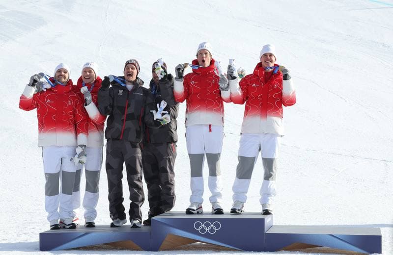 Alpine Skiing. Milano Cortina 2026 Olympic Winter Games. Men's Team Combined. 08.02.2026