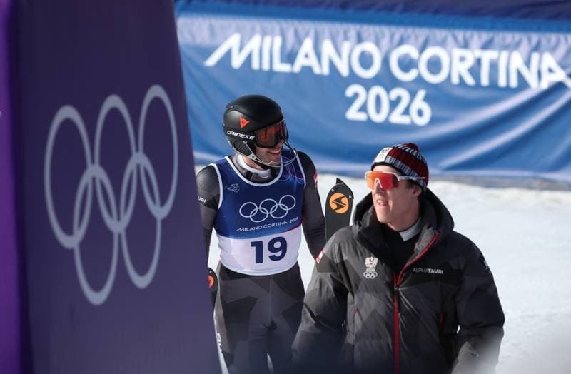 Alpine Skiing. Milano Cortina 2026 Olympic Winter Games. Men's Team Combined. 08.02.2026