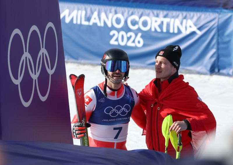 Alpine Skiing. Milano Cortina 2026 Olympic Winter Games. Men's Team Combined. 08.02.2026