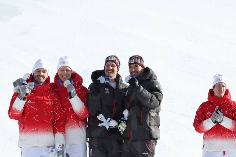 Alpine Skiing. Milano Cortina 2026 Olympic Winter Games. Men's Team Combined. 08.02.2026