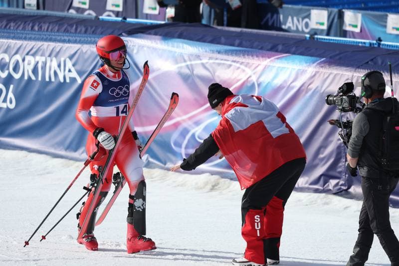 Alpine Skiing. Milano Cortina 2026 Olympic Winter Games. Men's Team Combined. 08.02.2026