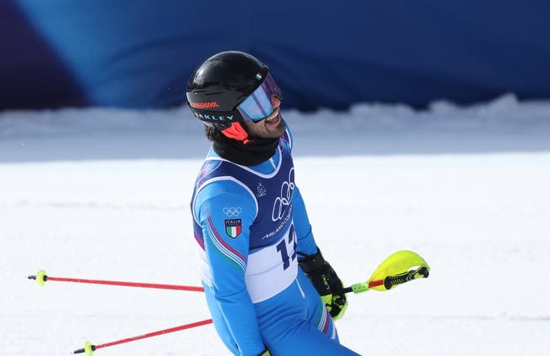 Alpine Skiing. Milano Cortina 2026 Olympic Winter Games. Men's Team Combined. 08.02.2026