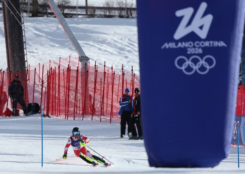 Alpine Skiing. Milano Cortina 2026 Olympic Winter Games. Men's Team Combined. 08.02.2026