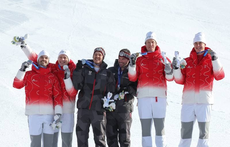 Alpine Skiing. Milano Cortina 2026 Olympic Winter Games. Men's Team Combined. 08.02.2026