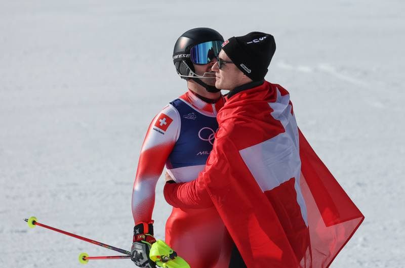 Alpine Skiing. Milano Cortina 2026 Olympic Winter Games. Men's Team Combined. 08.02.2026