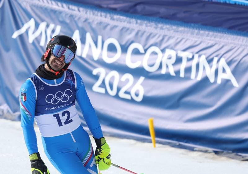 Alpine Skiing. Milano Cortina 2026 Olympic Winter Games. Men's Team Combined. 08.02.2026