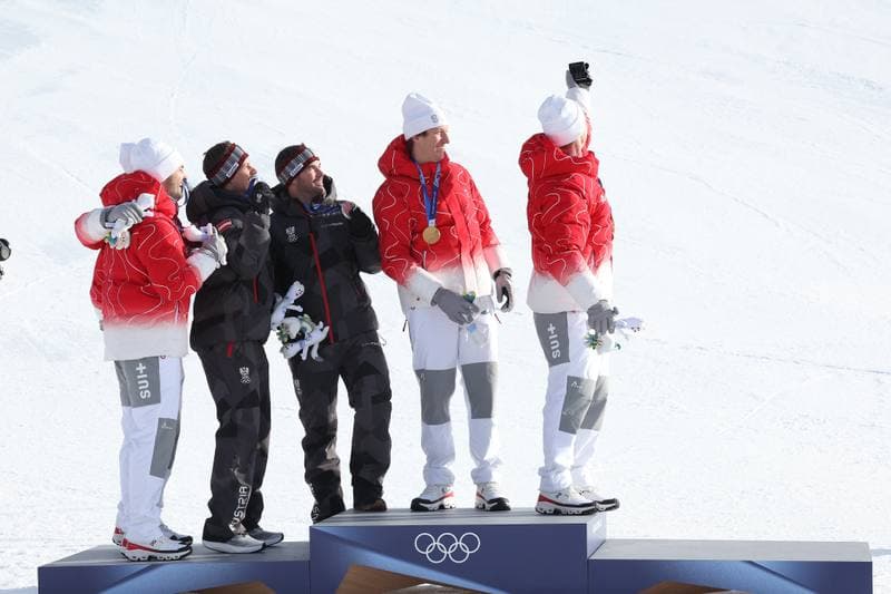 Alpine Skiing. Milano Cortina 2026 Olympic Winter Games. Men's Team Combined. 08.02.2026