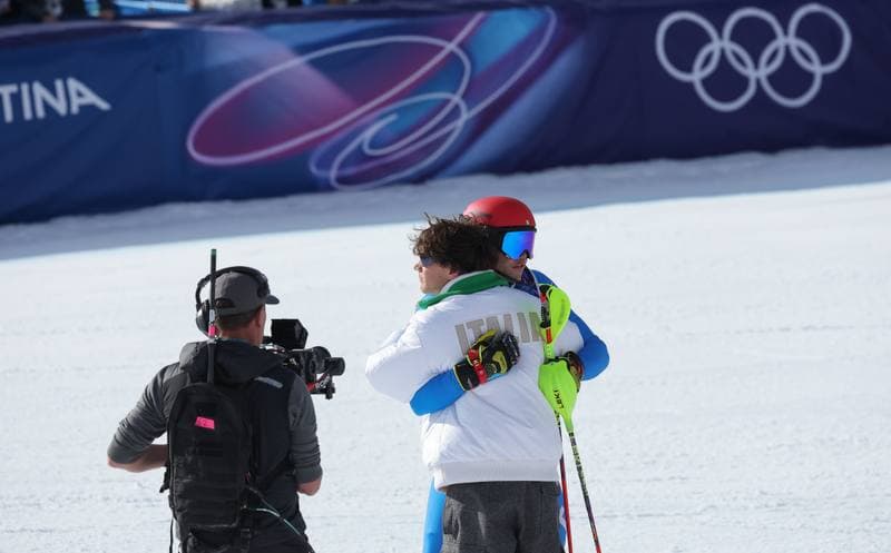 Alpine Skiing. Milano Cortina 2026 Olympic Winter Games. Men's Team Combined. 08.02.2026