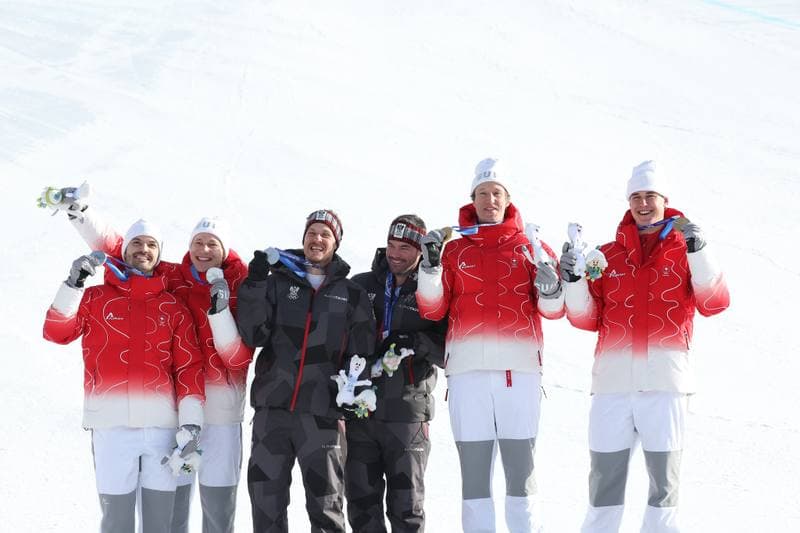 Alpine Skiing. Milano Cortina 2026 Olympic Winter Games. Men's Team Combined. 08.02.2026