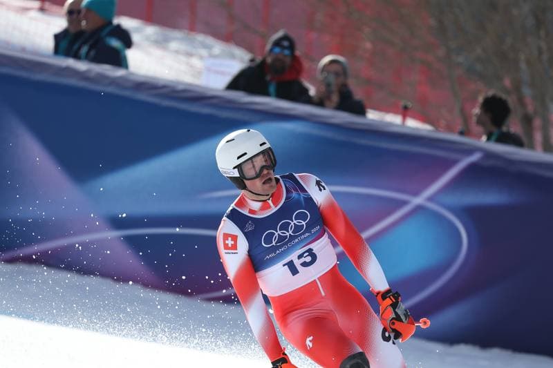 Alpine Skiing. Milano Cortina 2026 Olympic Winter Games. Men's Team Combined. 08.02.2026