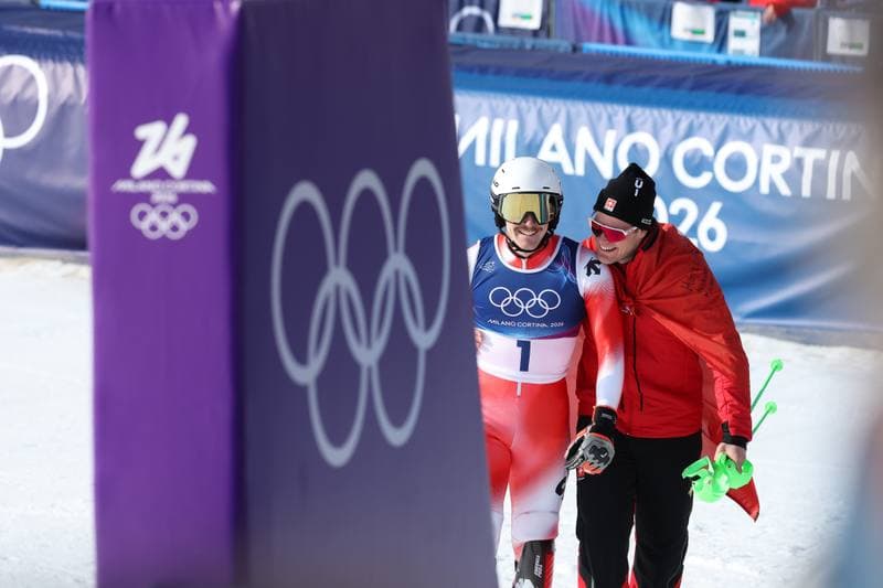 Alpine Skiing. Milano Cortina 2026 Olympic Winter Games. Men's Team Combined. 08.02.2026