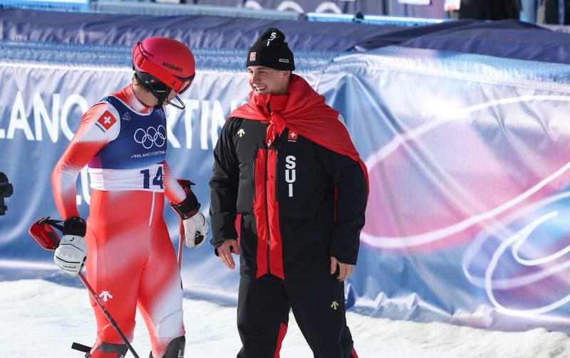 Alpine Skiing. Milano Cortina 2026 Olympic Winter Games. Men's Team Combined. 08.02.2026