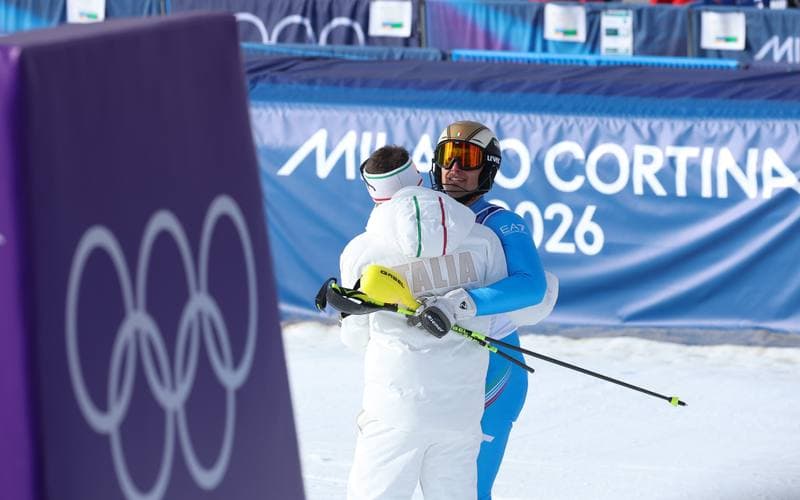 Alpine Skiing. Milano Cortina 2026 Olympic Winter Games. Men's Team Combined. 08.02.2026