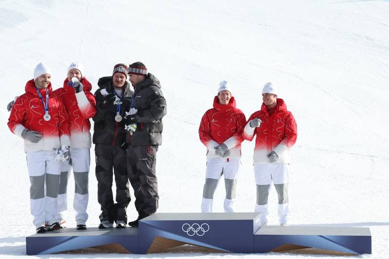 Alpine Skiing. Milano Cortina 2026 Olympic Winter Games. Men's Team Combined. 08.02.2026