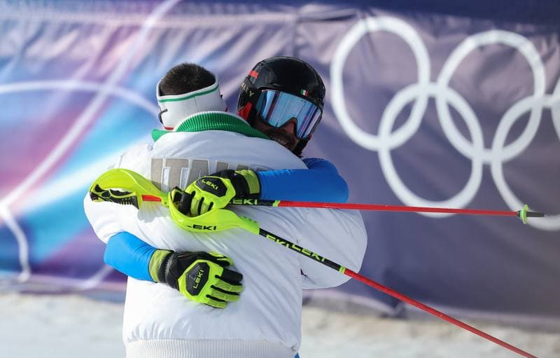 Alpine Skiing. Milano Cortina 2026 Olympic Winter Games. Men's Team Combined. 08.02.2026