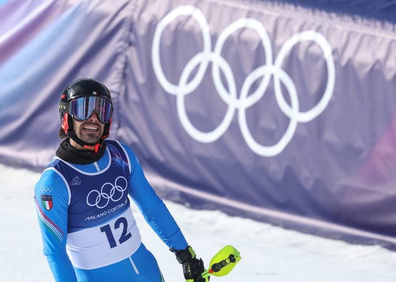 Alpine Skiing. Milano Cortina 2026 Olympic Winter Games. Men's Team Combined. 08.02.2026