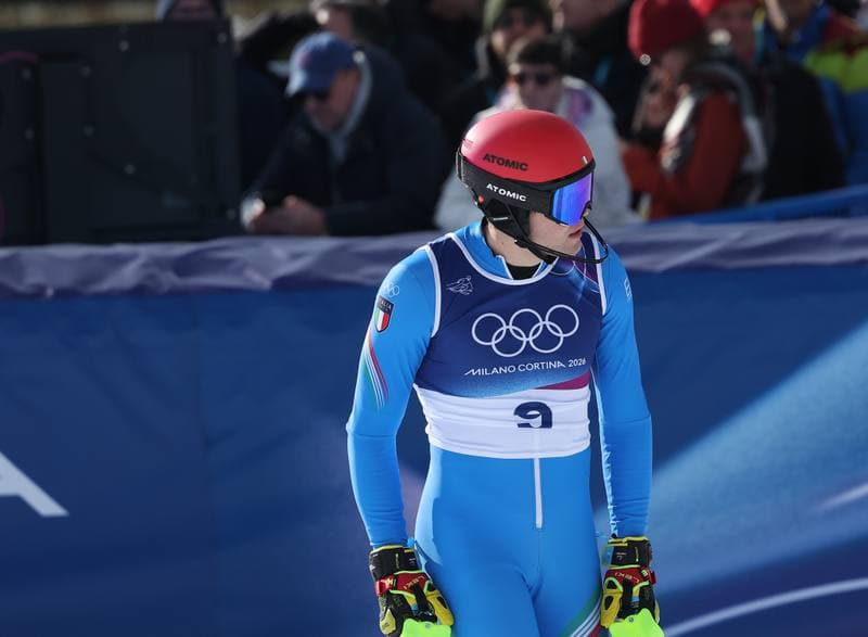 Alpine Skiing. Milano Cortina 2026 Olympic Winter Games. Men's Team Combined. 08.02.2026