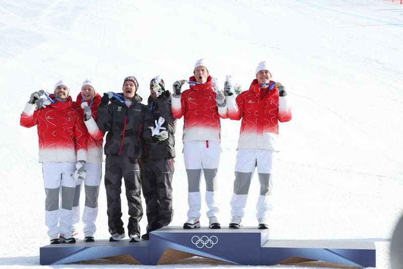 Alpine Skiing. Milano Cortina 2026 Olympic Winter Games. Men's Team Combined. 08.02.2026