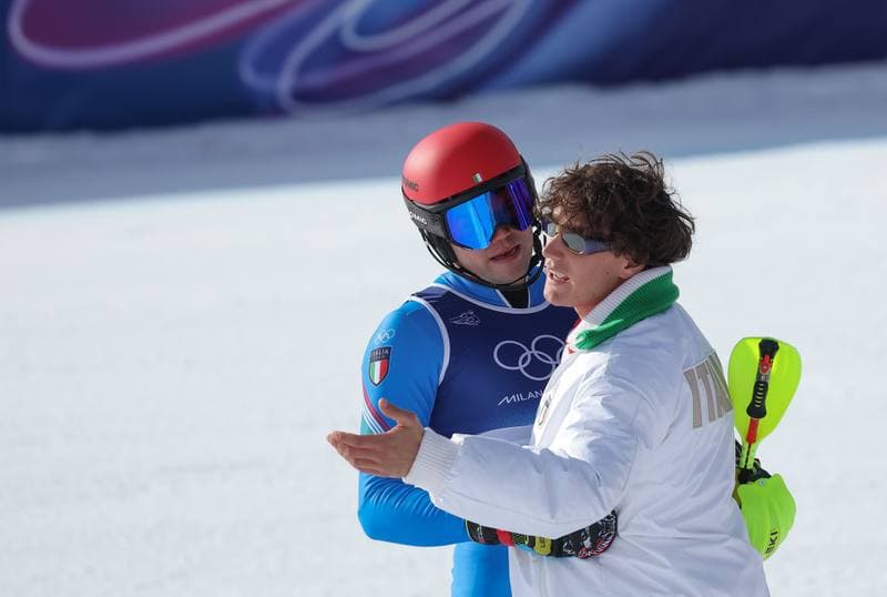 Alpine Skiing. Milano Cortina 2026 Olympic Winter Games. Men's Team Combined. 08.02.2026