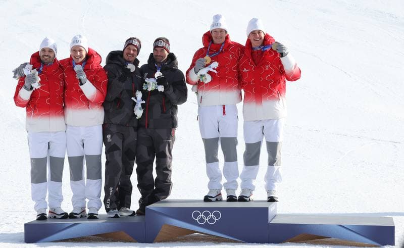 Alpine Skiing. Milano Cortina 2026 Olympic Winter Games. Men's Team Combined. 08.02.2026