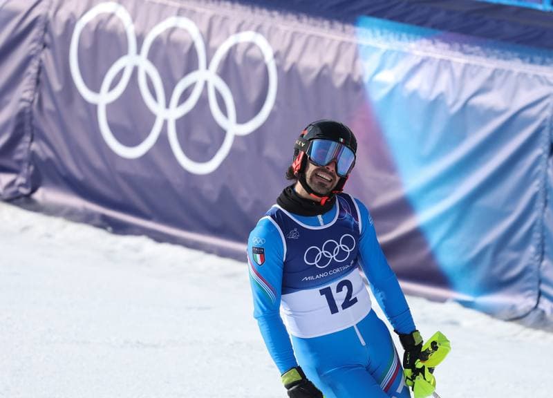 Alpine Skiing. Milano Cortina 2026 Olympic Winter Games. Men's Team Combined. 08.02.2026