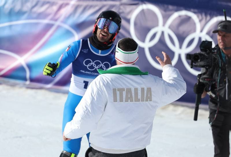 Alpine Skiing. Milano Cortina 2026 Olympic Winter Games. Men's Team Combined. 08.02.2026