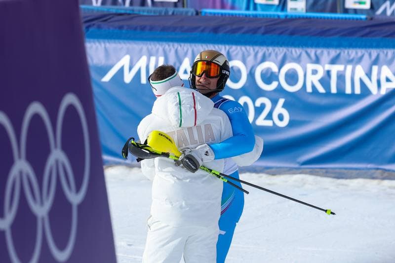 Alpine Skiing. Milano Cortina 2026 Olympic Winter Games. Men's Team Combined. 08.02.2026