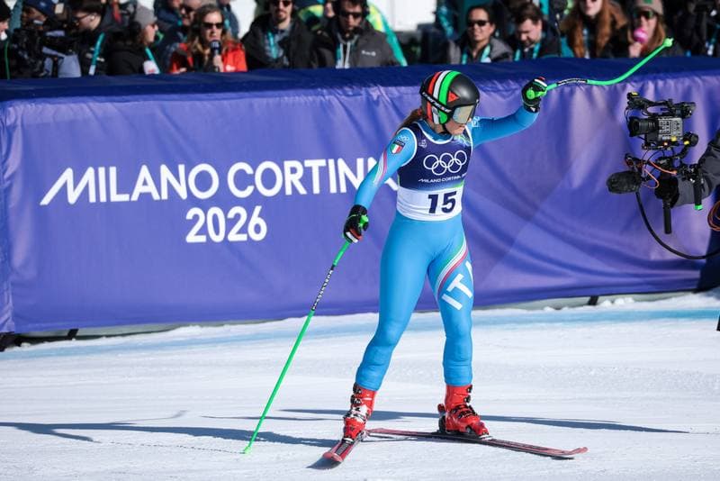 Alpine Skiing. Olympic Winter Games Milano-Cortina 2026. Women's Downhill. 08.02.2026