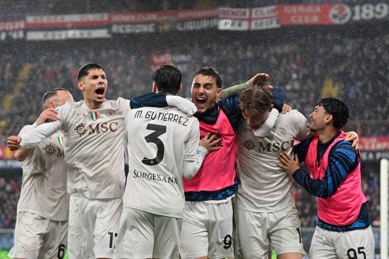Football. Serie A. Genoa CFC - SSC Napoli. 12.02.2026