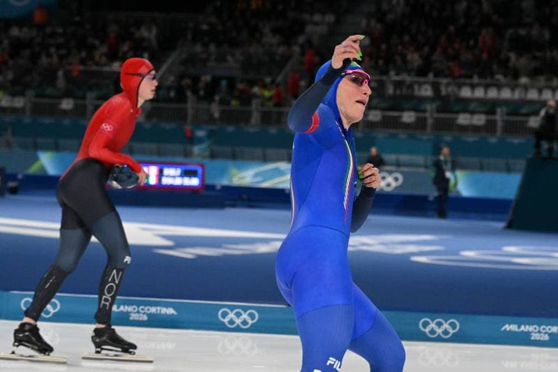 Speed Skating. Olympic Winter Games Milano-Cortina 2026. Men's 10000m. 13.02.2026