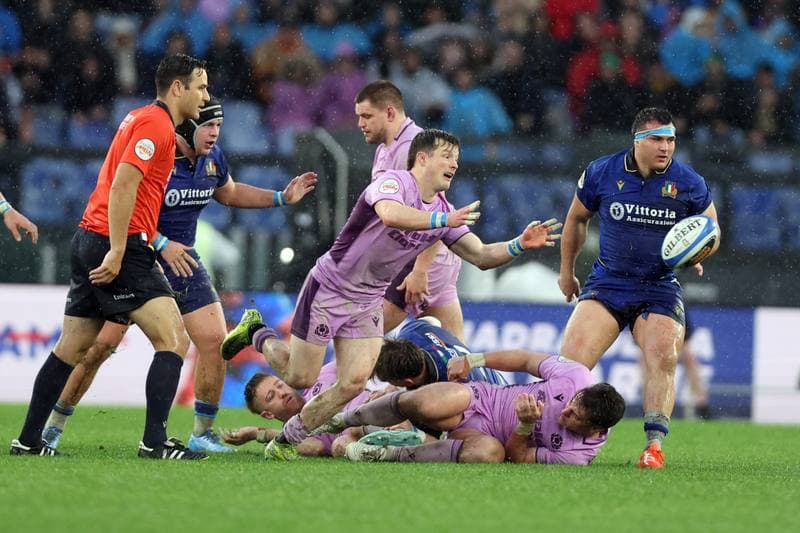 Rugby. Guinness Six Nations. Italy - Scotland. 07.02.2026