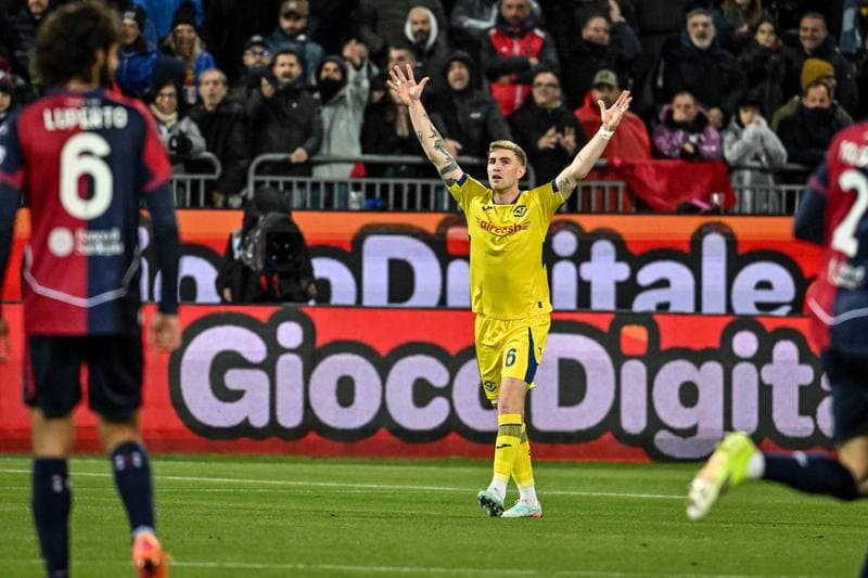 Football. Serie A. Cagliari Calcio - Hellas Verona FC. 31.01.2026