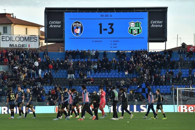 Football. Serie A. Pisa SC - US Sassuolo. 31.01.2026